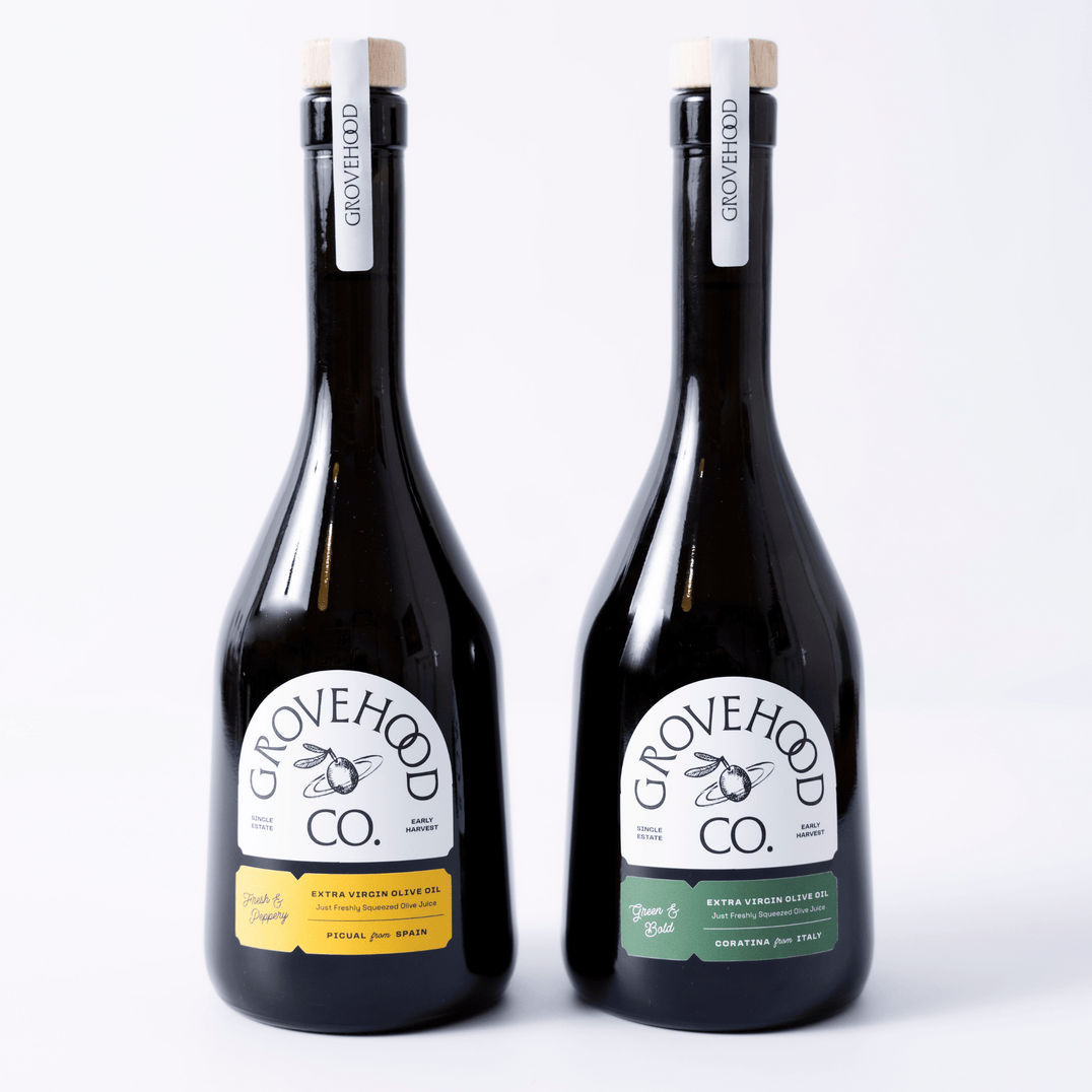Bottle Set: Extra Virgin Olive Oil from Italy & Spain