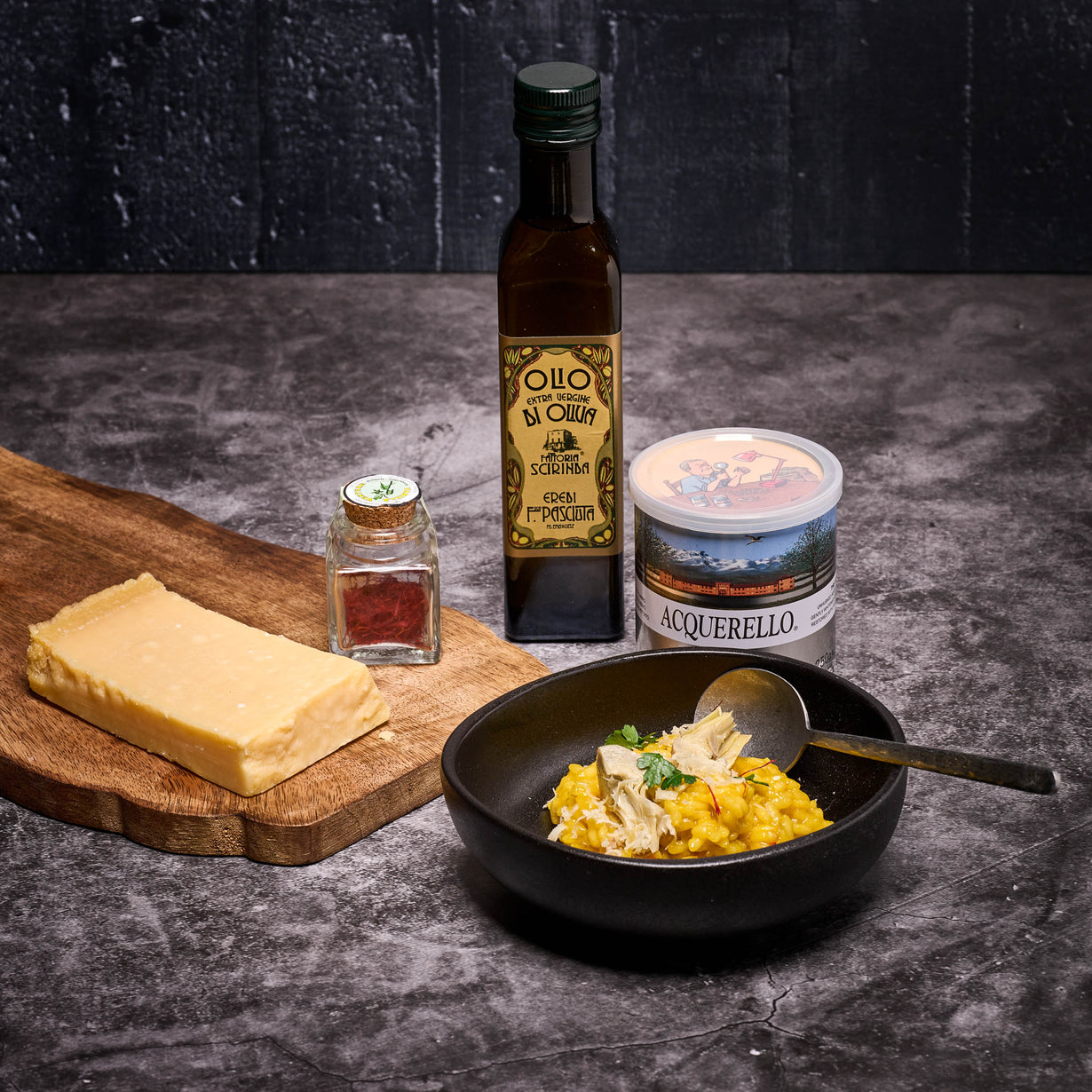 First aid for Risotto alla milanese 