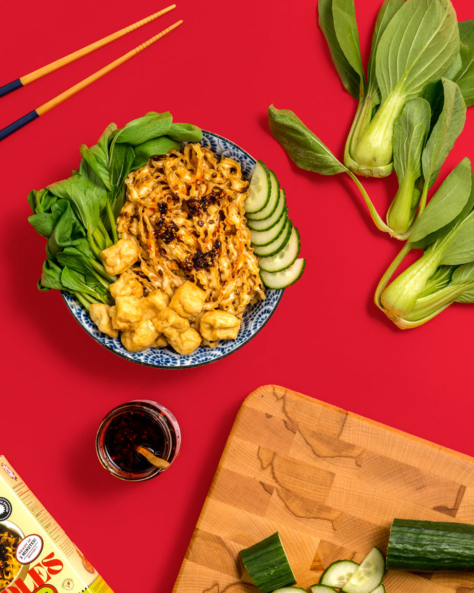 Sun -Dried Knife Cut Noodles - Vegan XO